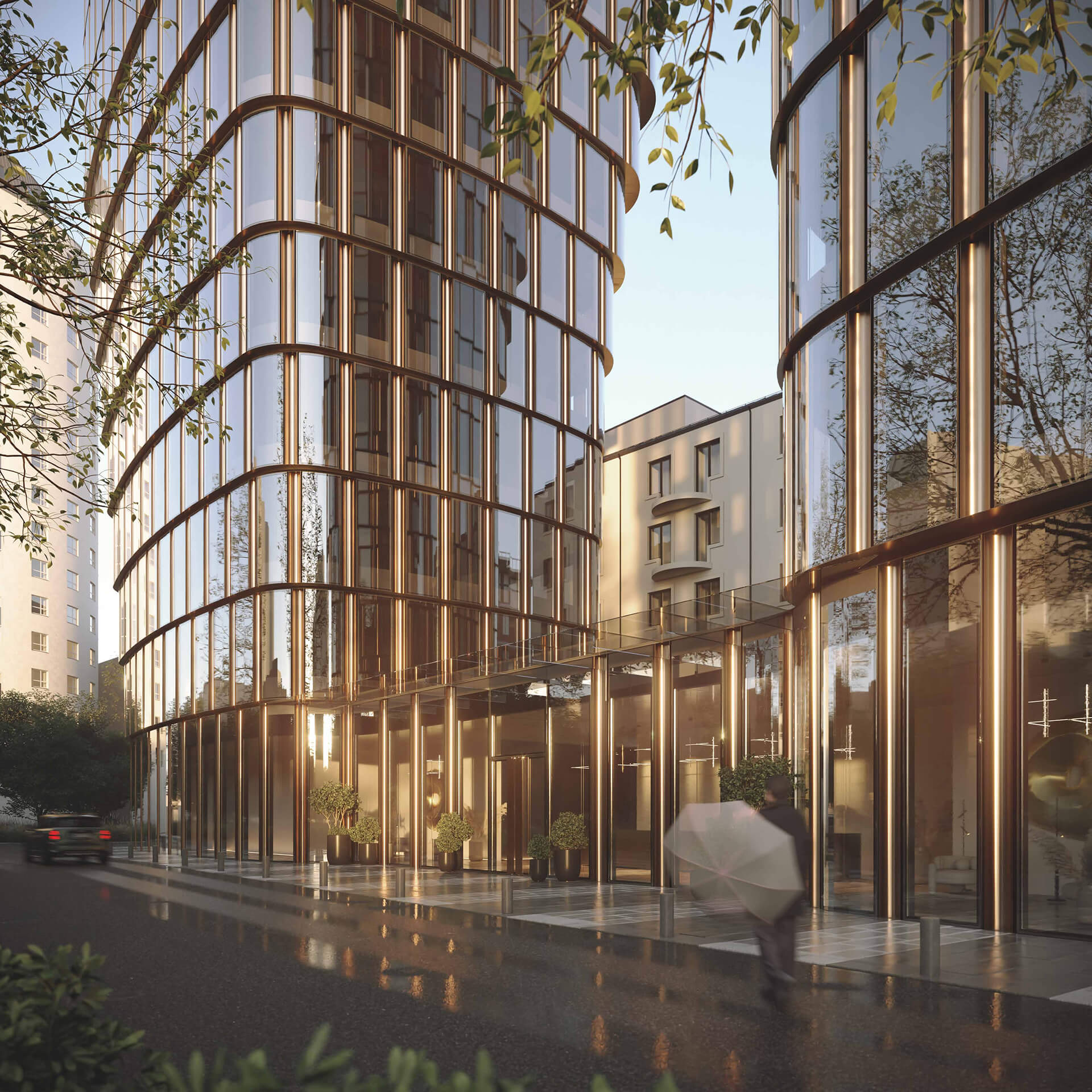 Лобби ЖК «Энигмия»